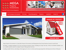 Tablet Screenshot of megagroup.com.au